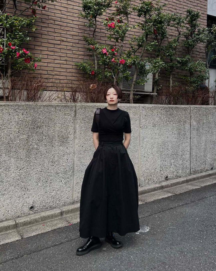CLANE(クラネ)｜VOLUME DOME SKIRT/スカート/WHITE の通販