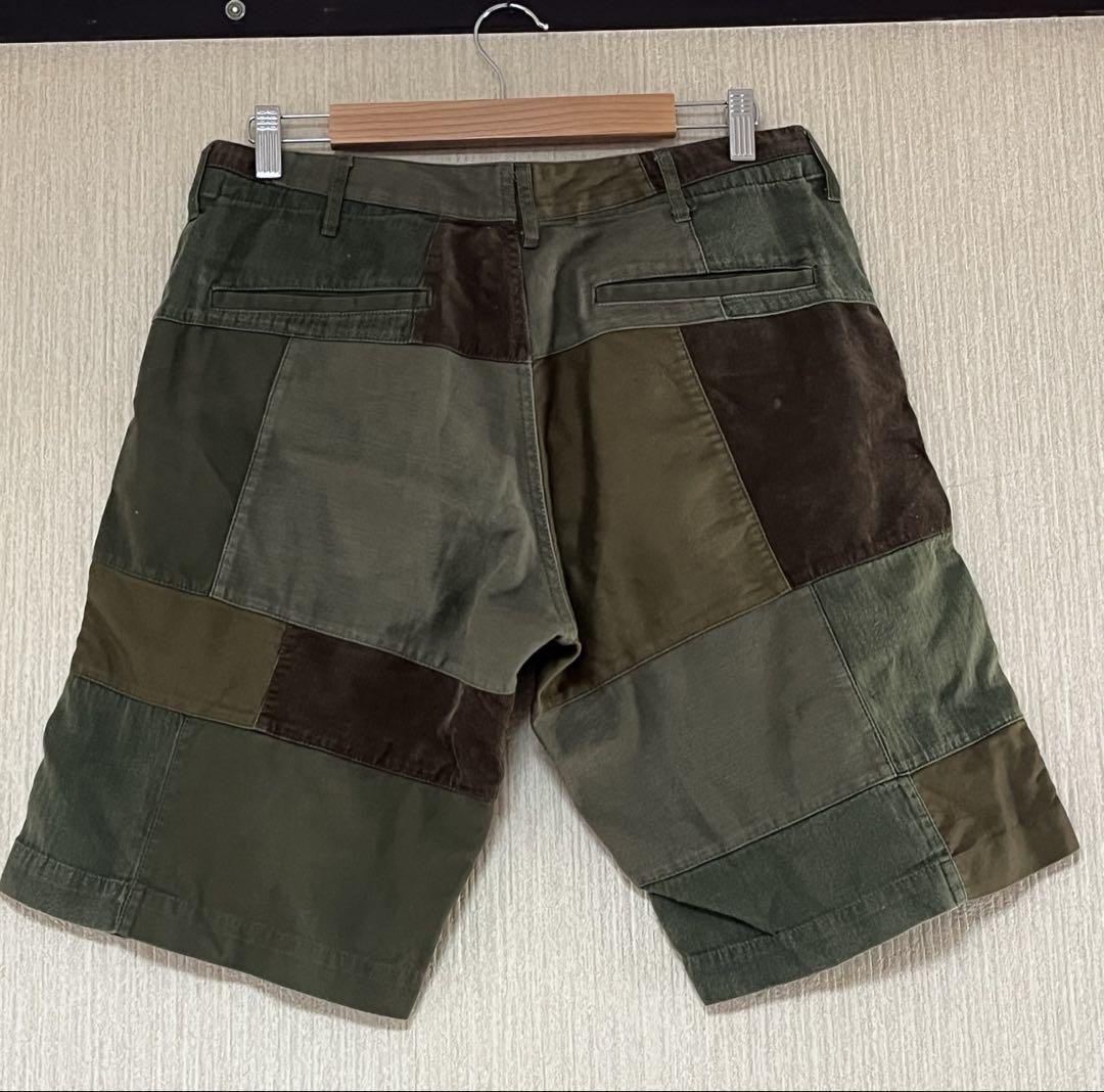 Mountain research パッチワーク　ショートパンツ