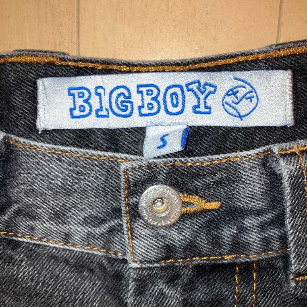 polar skate bigboy ダークグレー デニムパンツ polar skate bigboy ダークグレー デニムパンツ