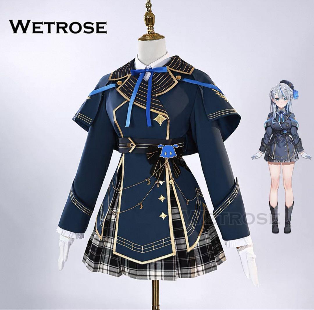 【オーダー】雨海ルカ　コスプレ衣装　Vtuber 沙花叉クロヱ