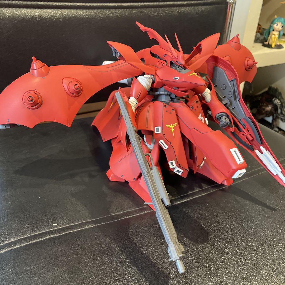 HGUC ナイチンゲール　墨入れ　塗装品