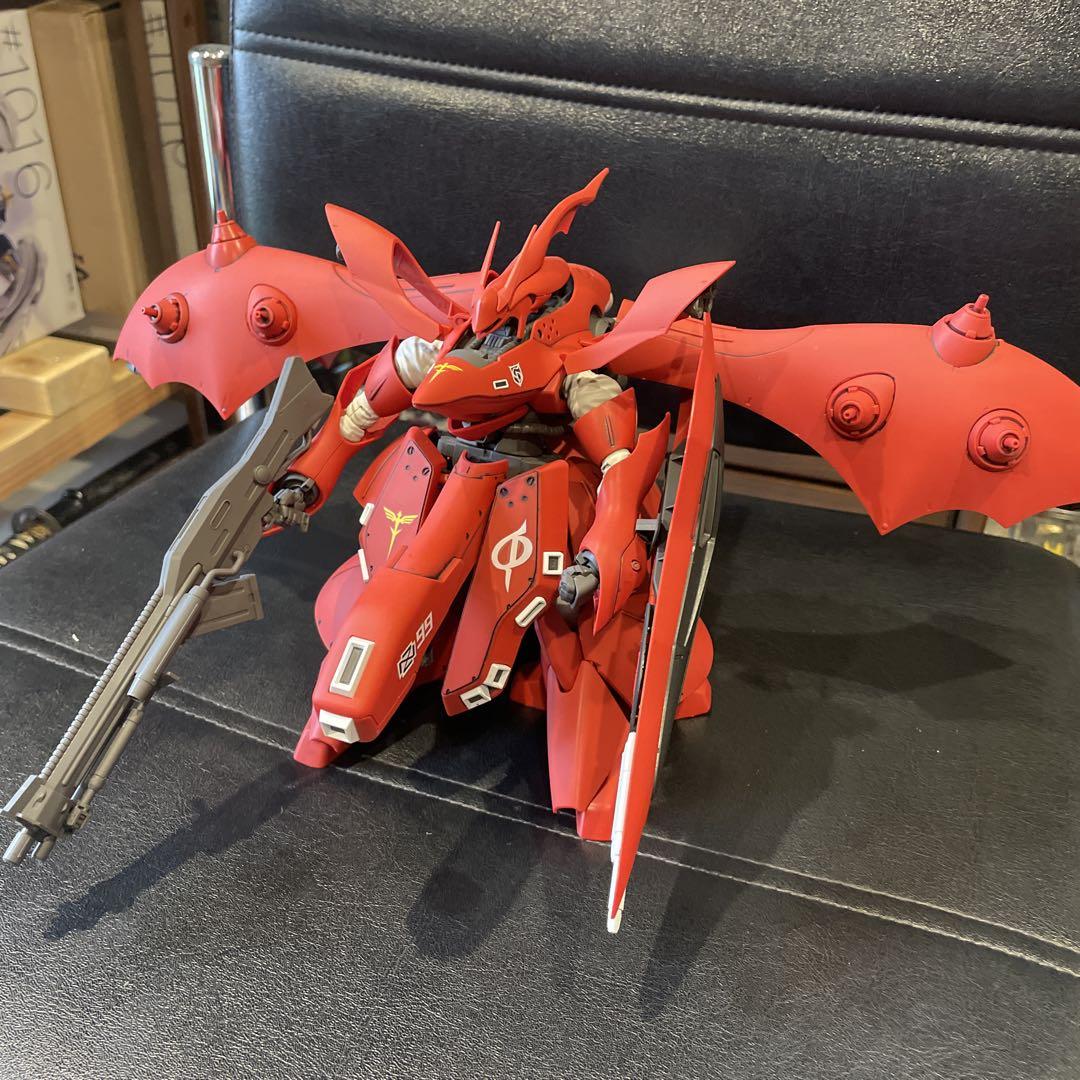 HGUC ナイチンゲール　墨入れ　塗装品