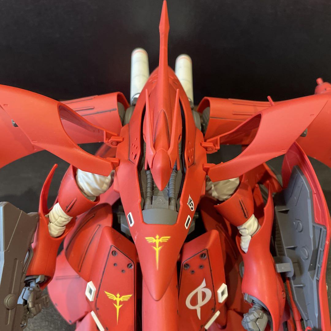 HGUC ナイチンゲール　墨入れ　塗装品