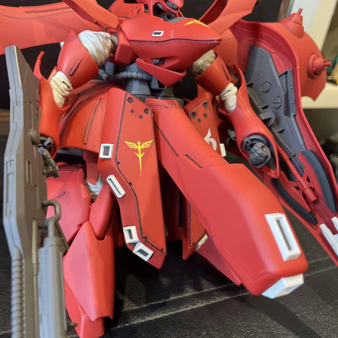 HGUC ナイチンゲール　墨入れ　塗装品