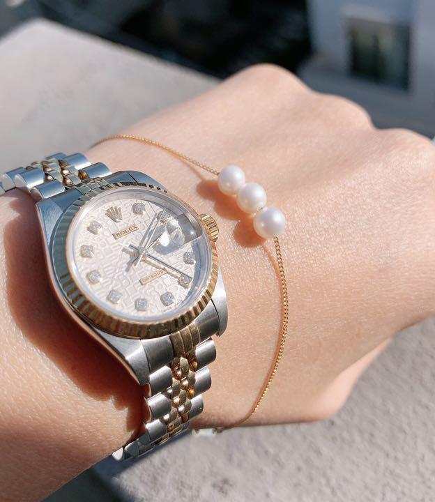 K18/750 Pearl Bracelet