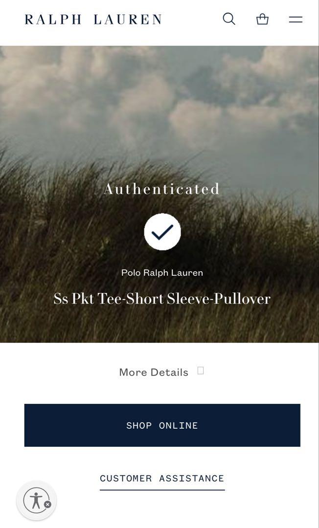 Polo Ralph Lauren ケーブル編み 半袖セーター ベージュ