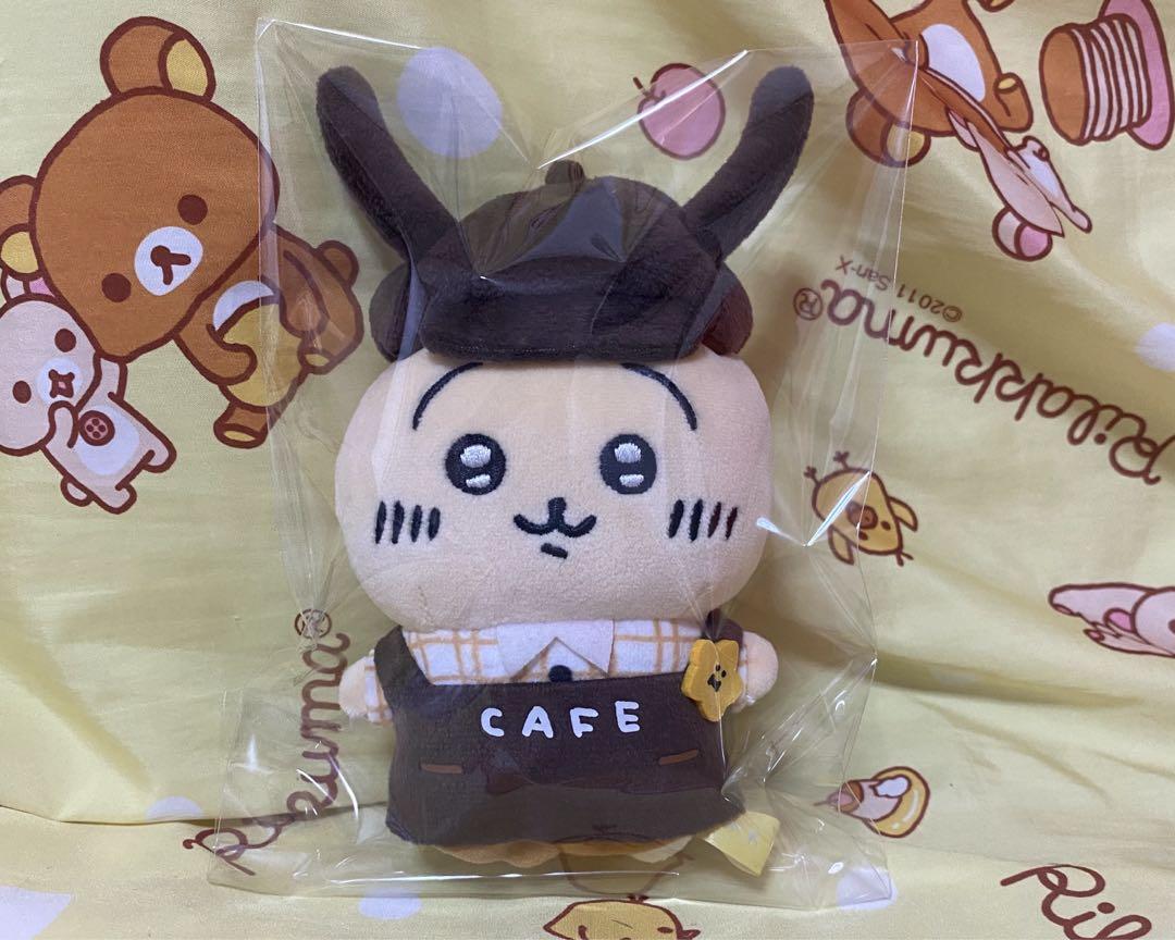 ちいかわカフェの店員さんマスコット