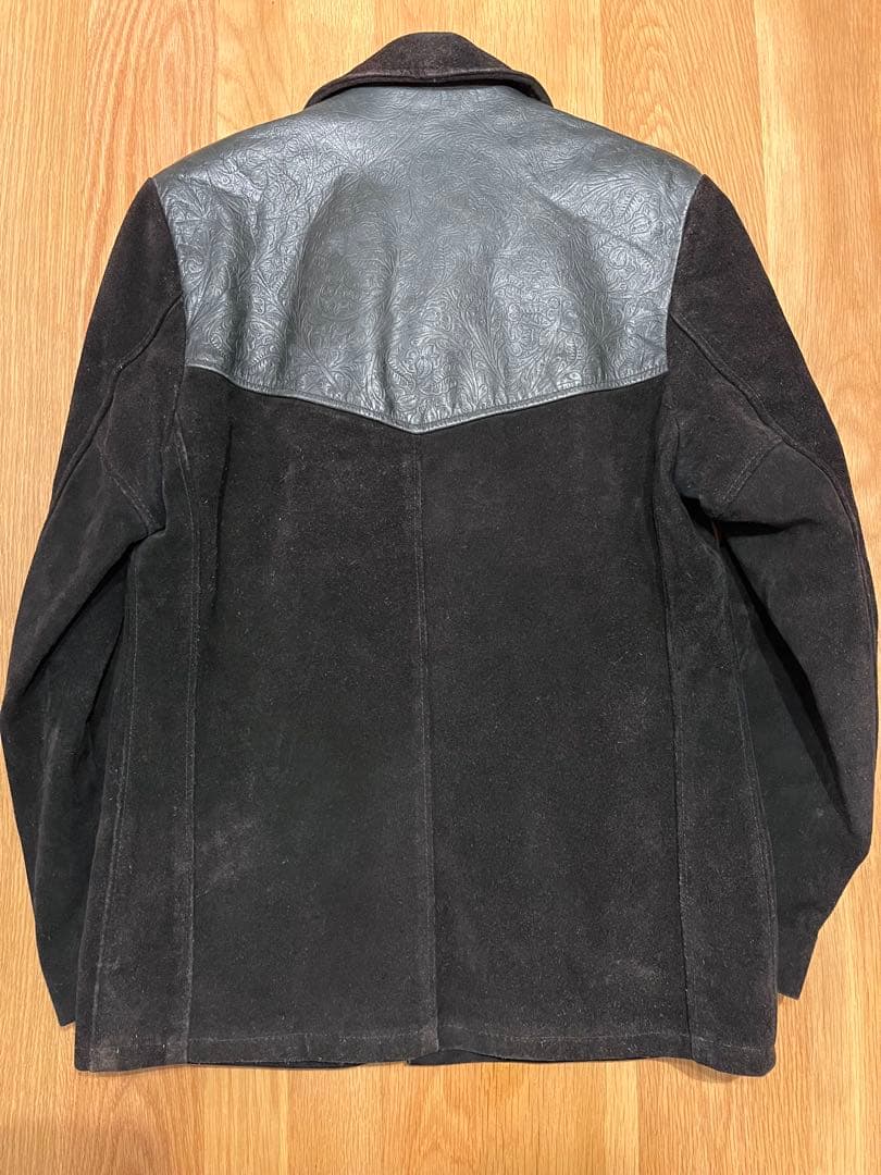 90s Schott スエードウェスタンジャケット USA製 36