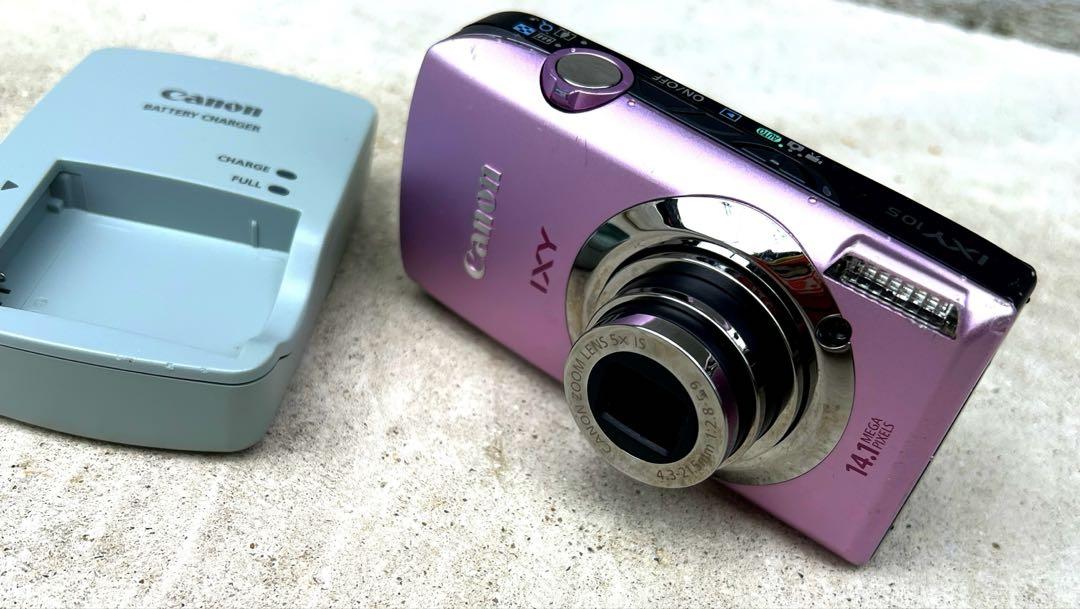 Canon ixy10s デジカメ　ピンク　付属品あり