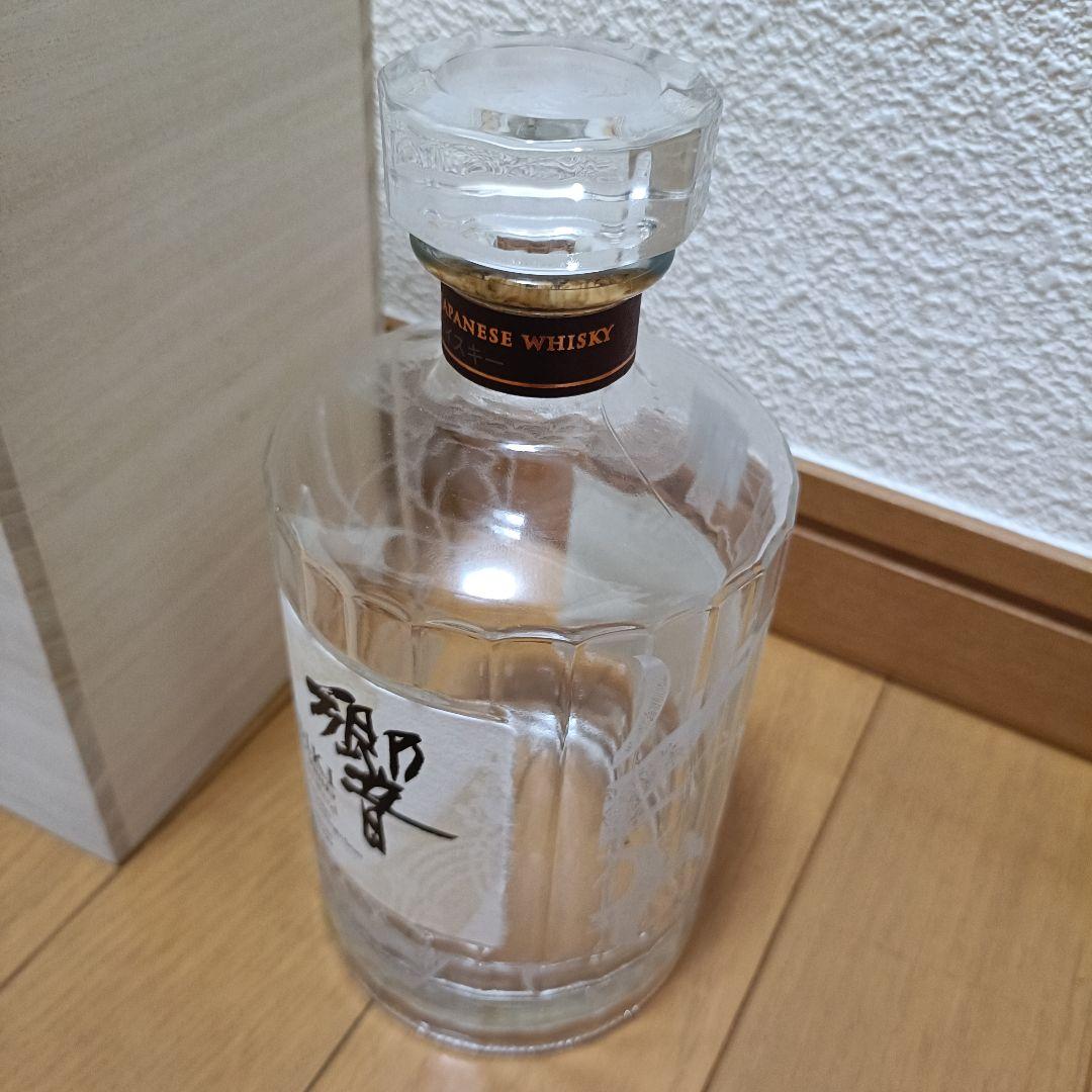 響HIBIKI 100周年記念ボトルサントリーウイスキー 空瓶 売れ筋がひ！ 100周年記念ボトル HIBIKI 響 サントリー 空瓶