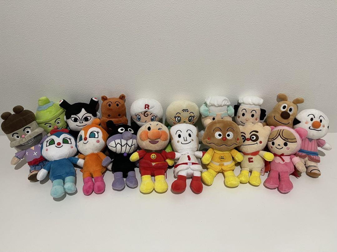 アンパンマンぬいぐるみ18体まとめ売り ☆ アンパンマン ぬいぐるみ 18種類 セット まとめ売り ☆の通販