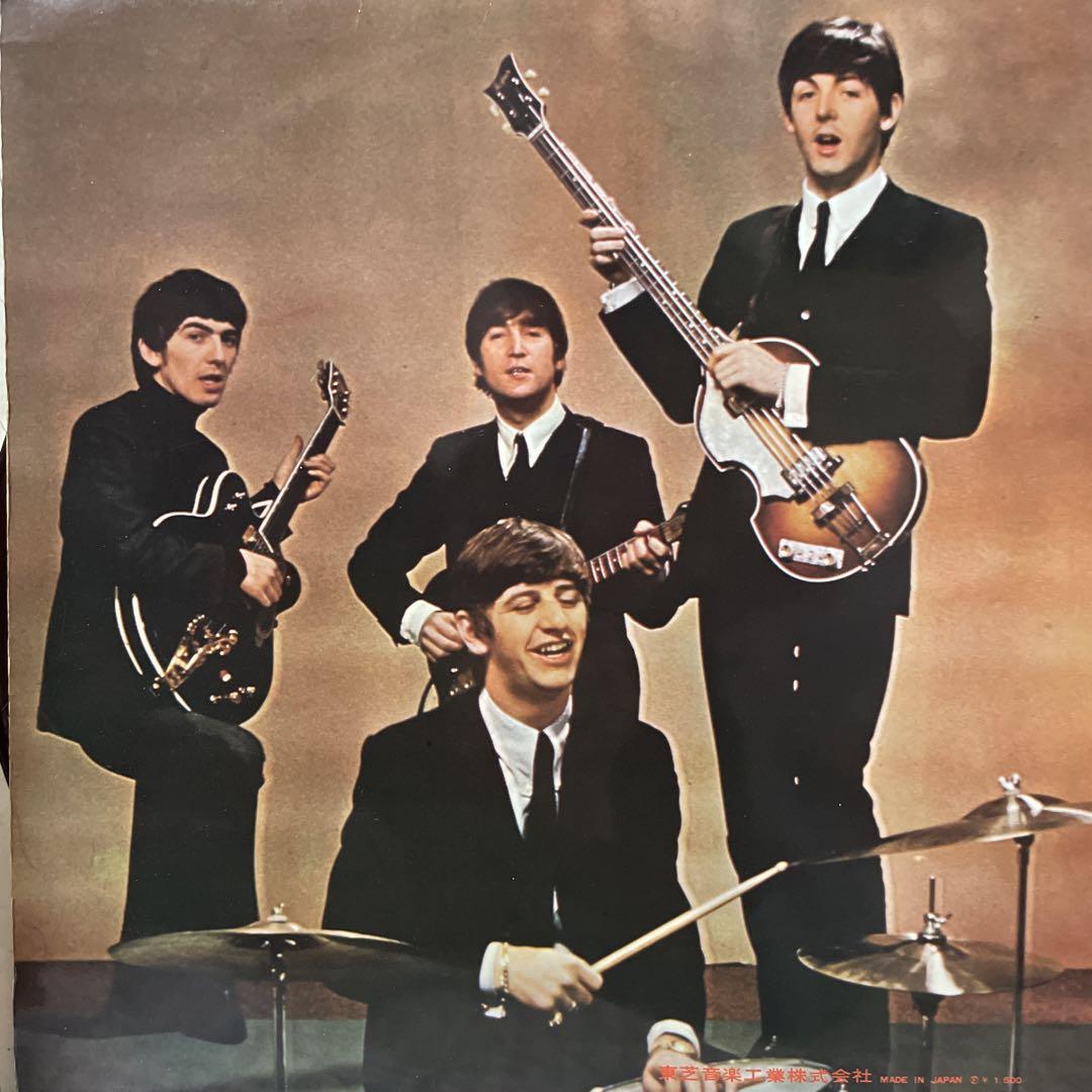 BEATLES ビートルズ　オデオン赤盤　国内LPレコード3枚セット