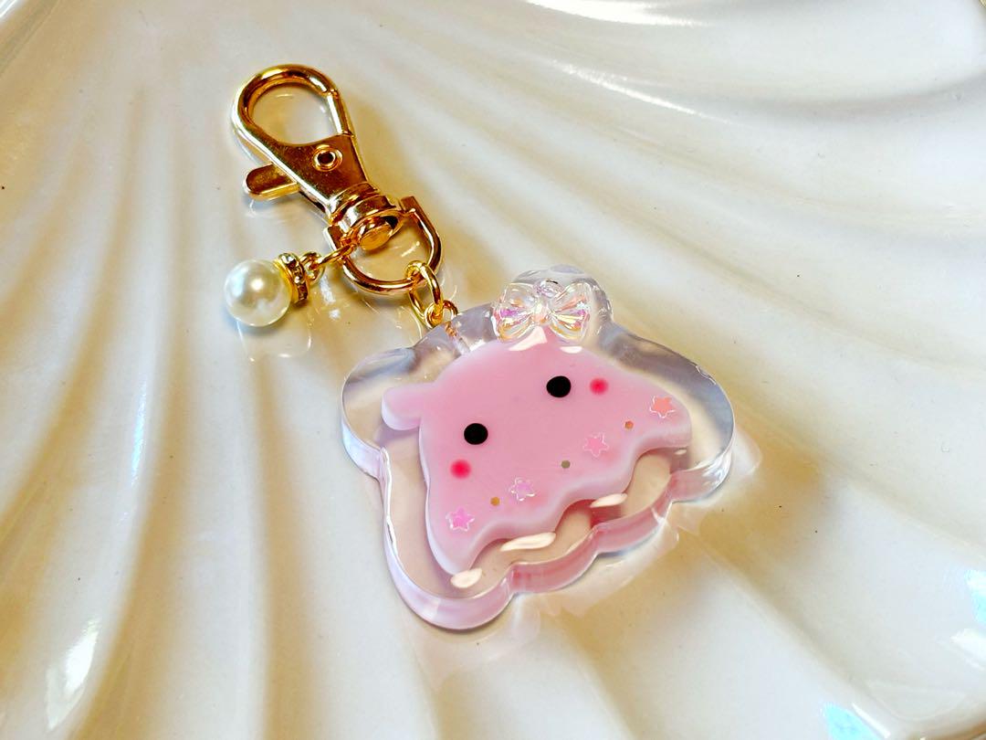 B品】めんだこキーホルダー レジン - メルカリ