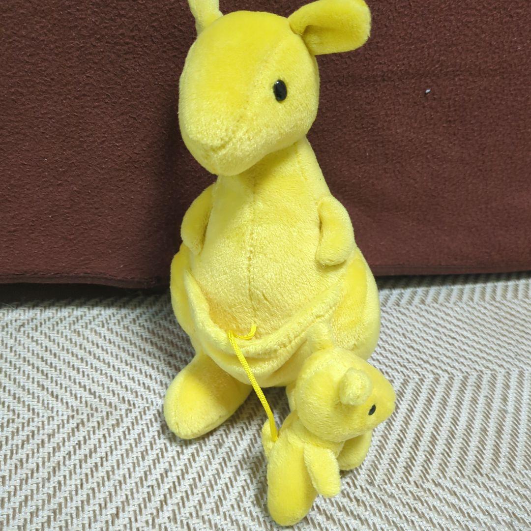ミッフィーブルーナファミリー　カンガルー　親子　ぬいぐるみ