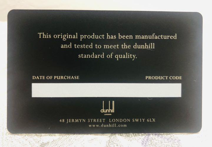 ダンヒル　dunhill カードケース