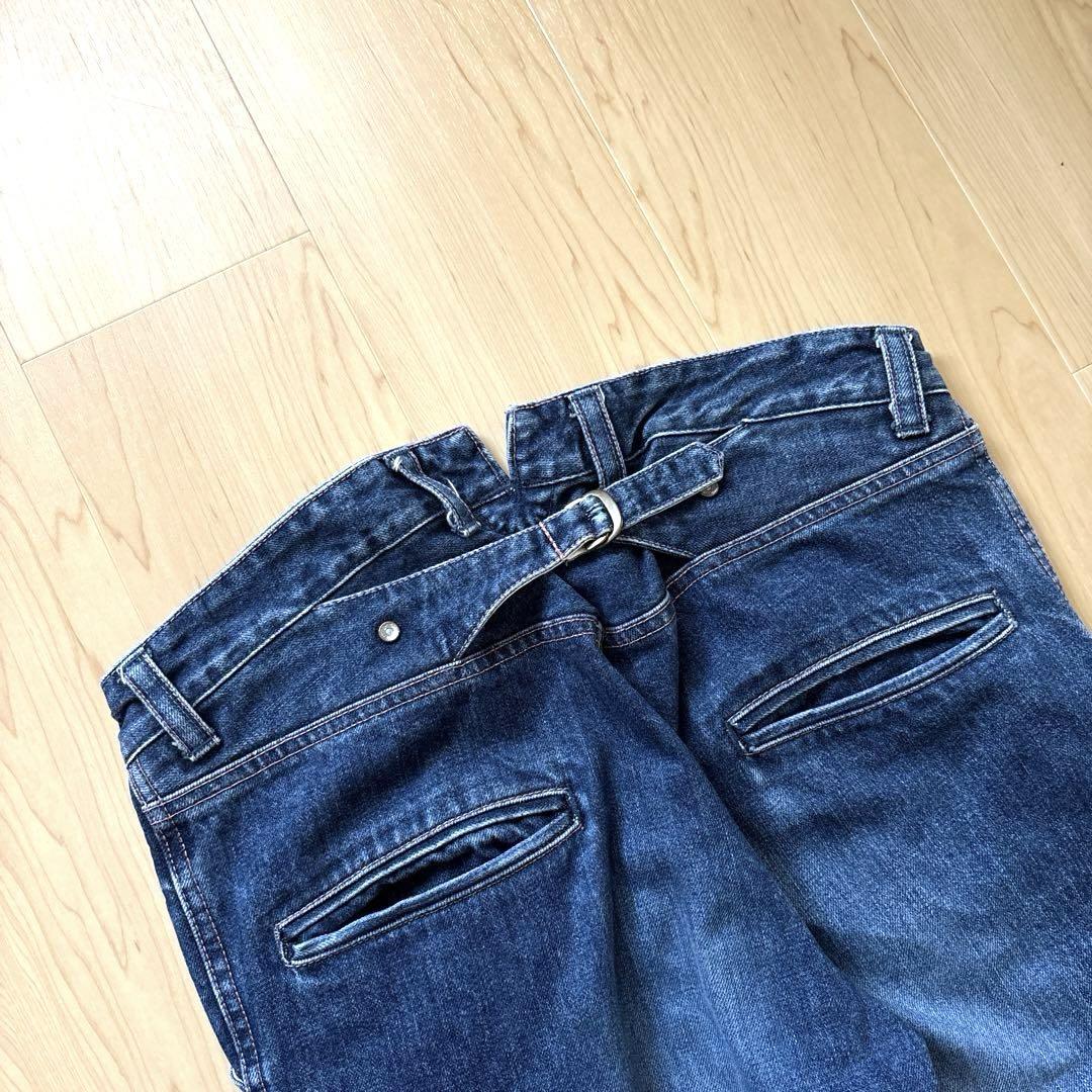 ⭐︎veritecoeur ヴェリテクール　玉縁PKT ストレート デニム パンツ