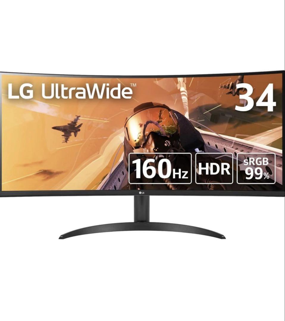 LG UltraWide 34インチ 160Hz HDR 34WP60C-B
