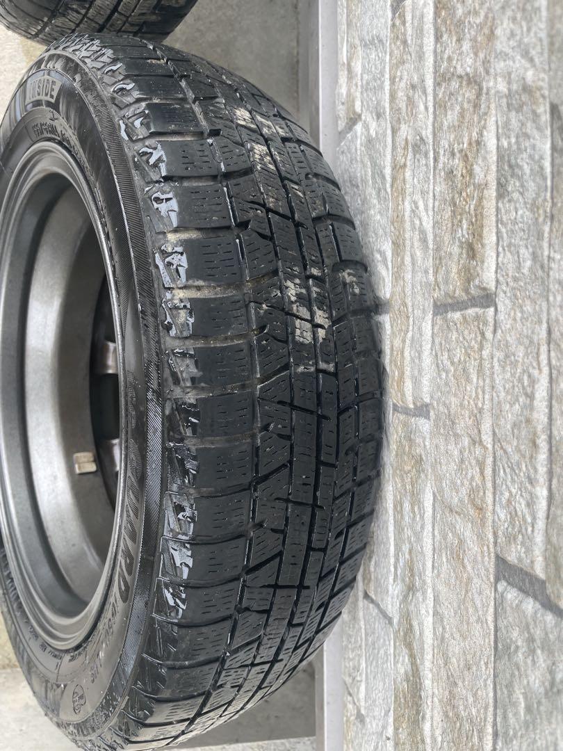 155/65R14 スタッドレス&アルミホイール4本セット タントやNBOX等に
