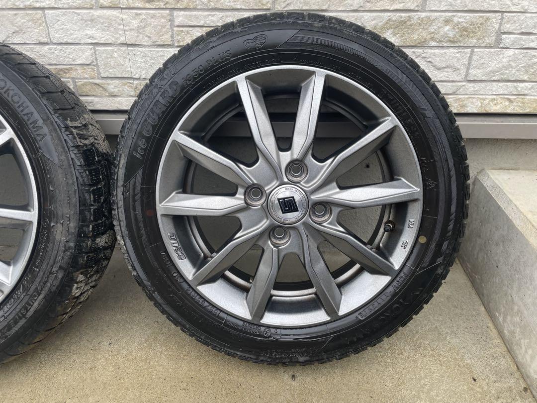 155/65R14 スタッドレス&アルミホイール4本セット タントやNBOX等に