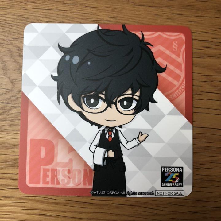 人気ショップ ペルソナ セガコラボカフェ メルカリ - P5主人公SD コースター 卓上用品