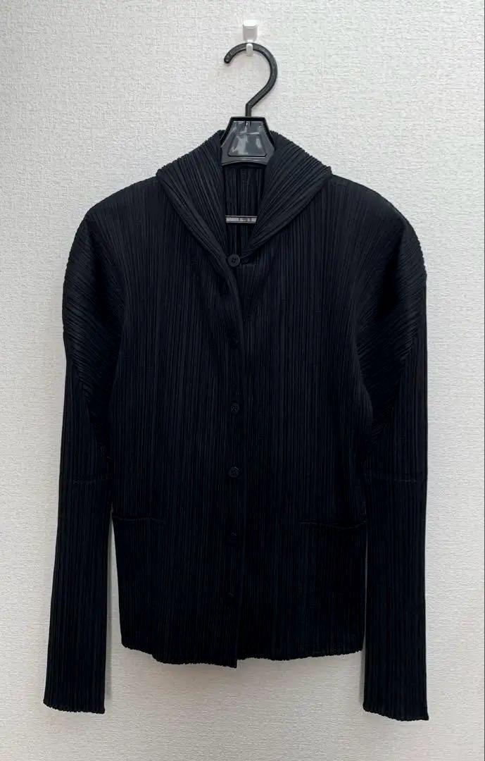 ISSEY MIYAKE / PLEATS PLEASEカーディガン