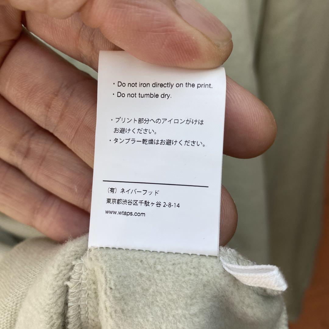 ゲリラ　希少色　WTAPS SCREEN WTVUA CREW SWEAT04