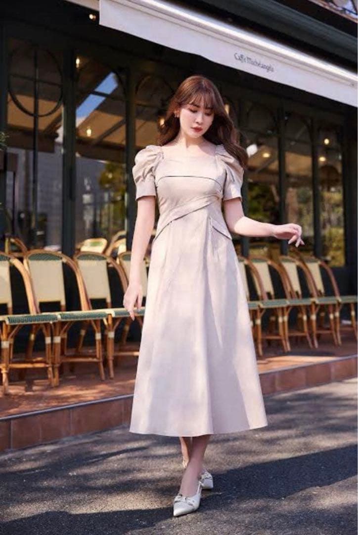 Her lip toTroncais Puff Sleeve DressM Herlipto