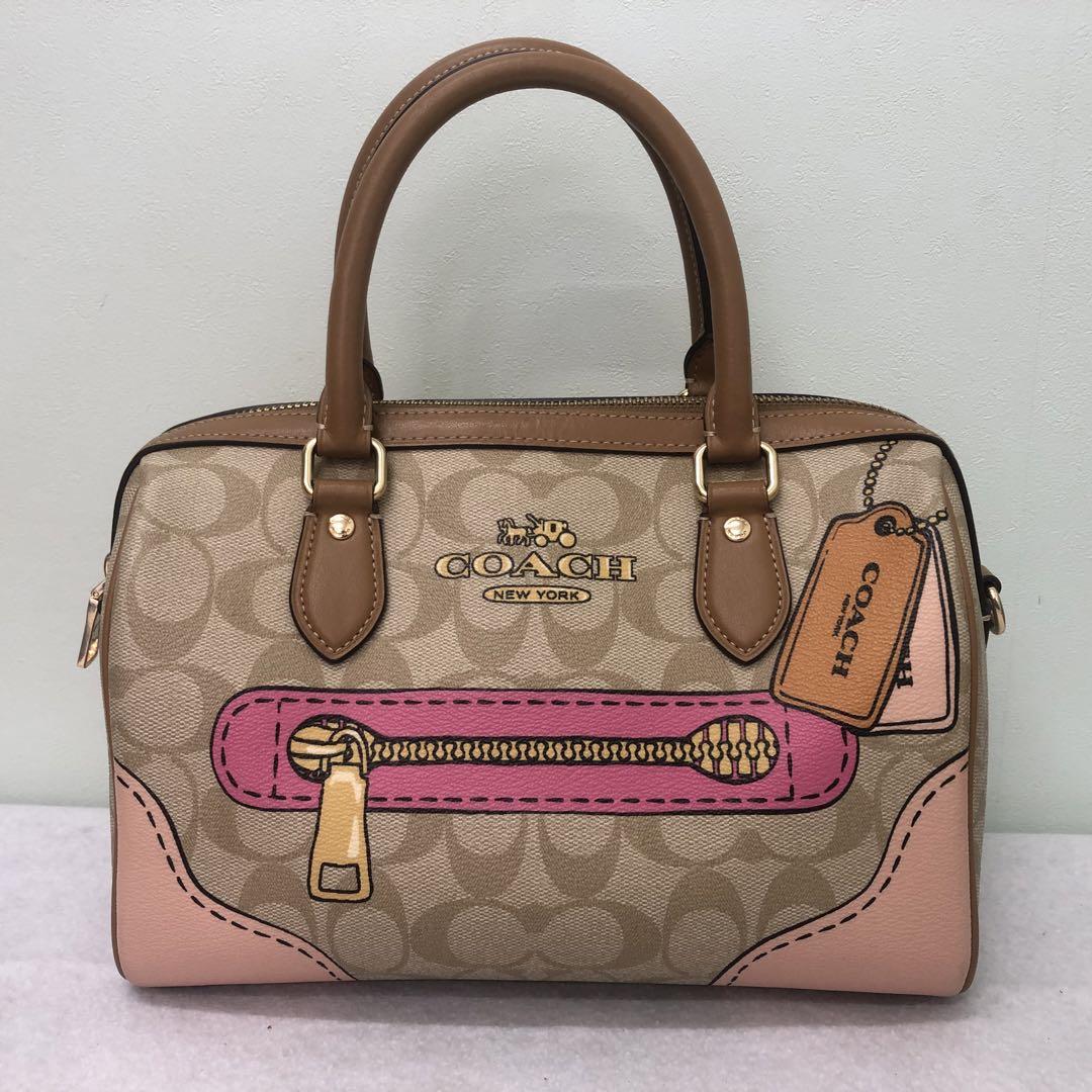 状態良好 COACH コーチ 2WAY CH168 ハンドバッグ シグネチャー