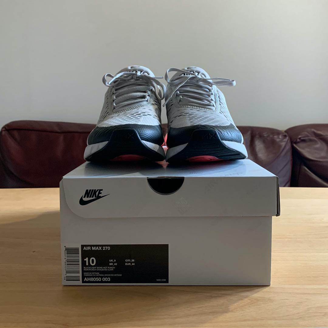 ナイキオン NIKE AIR MAX 270 28 Light Bone Hot Punch xHYp8-m82816426619 ピンク