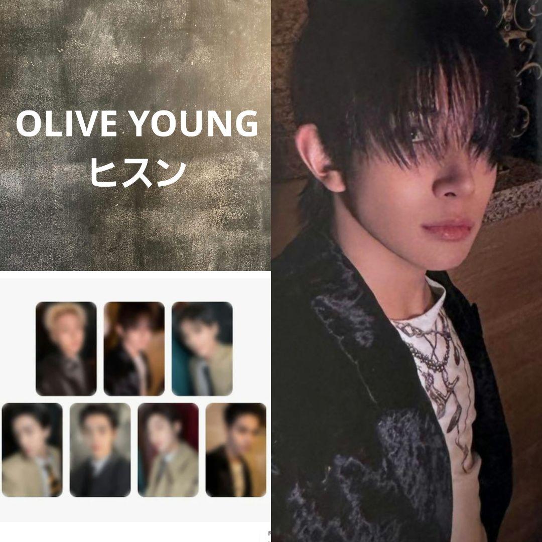 ENHYPEN ヒスン UNLEASH oliveyoung 限定 トレカ ENHYPEN DESIRE:UNLEASH オリーブヤング トレカ ヒスン - メルカリ