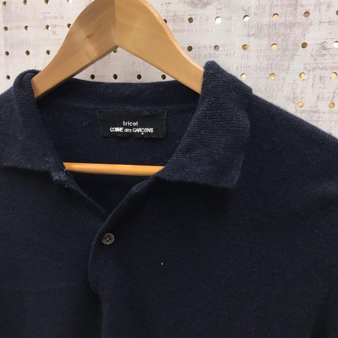 90s古着 tricot COMME des GARCONS ニットポロシャツFREE SIZE・tricot COMME des GARCONS GINKGOPHARMACY_COM
