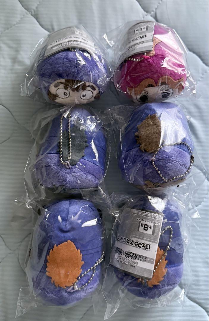 忍たま ぽてコロ 久々知 尾浜 鉢屋 不破 竹谷 五年生 忍たま ぽてコロマスコット 尾浜 久々知 竹谷 鉢屋 不破 五年