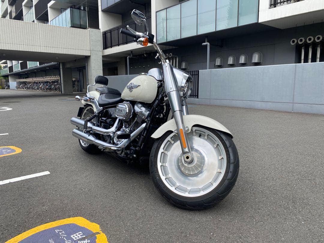 極上美車‼️ ハーレーダビッドソン ファットボーイ2019年式 1500km 白