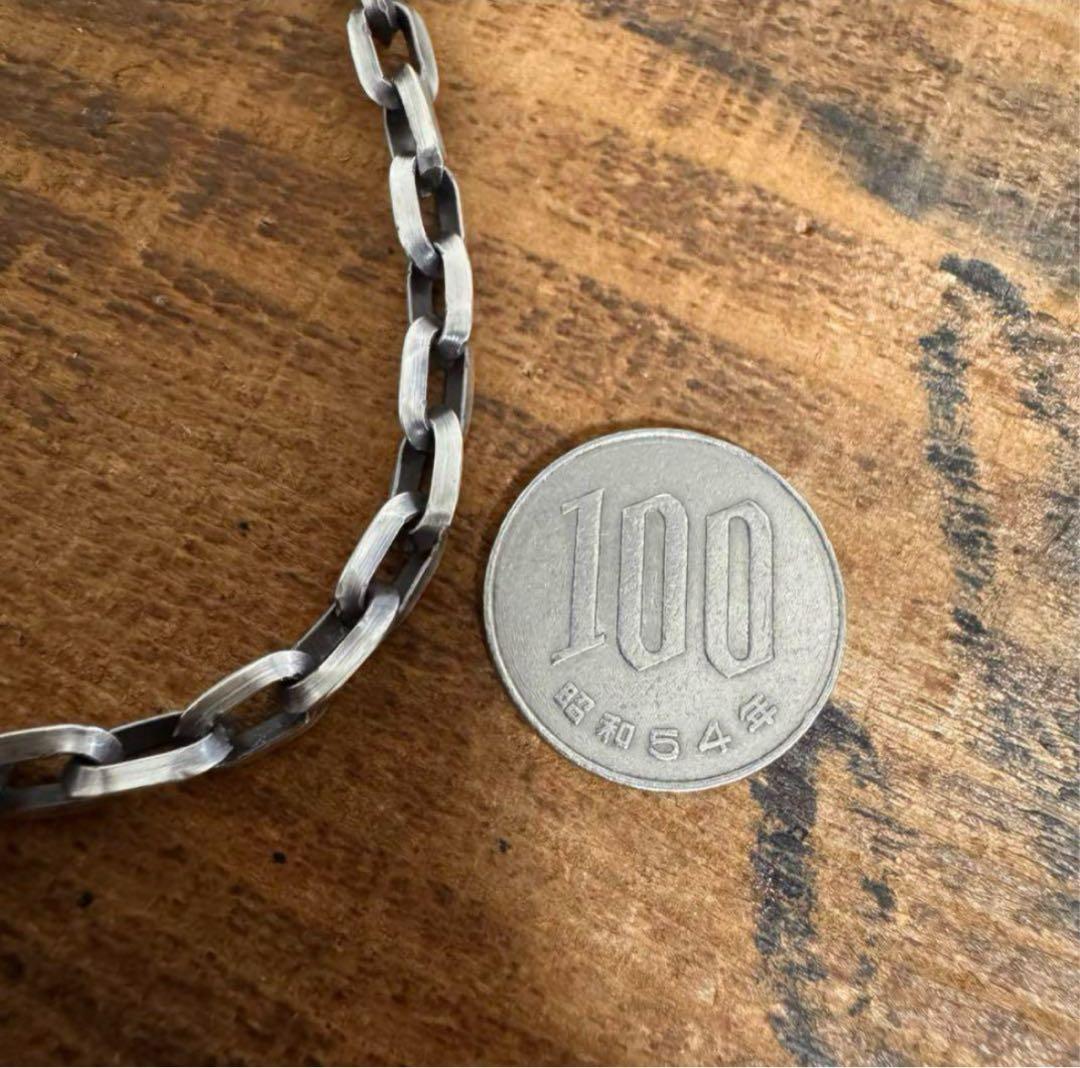 Larry Yazzie ナバホチェーン ネックレス トライアングル 52cm