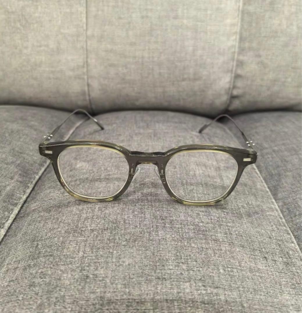 gentle monster メタルフレーム ラウンドレンズ メガネ