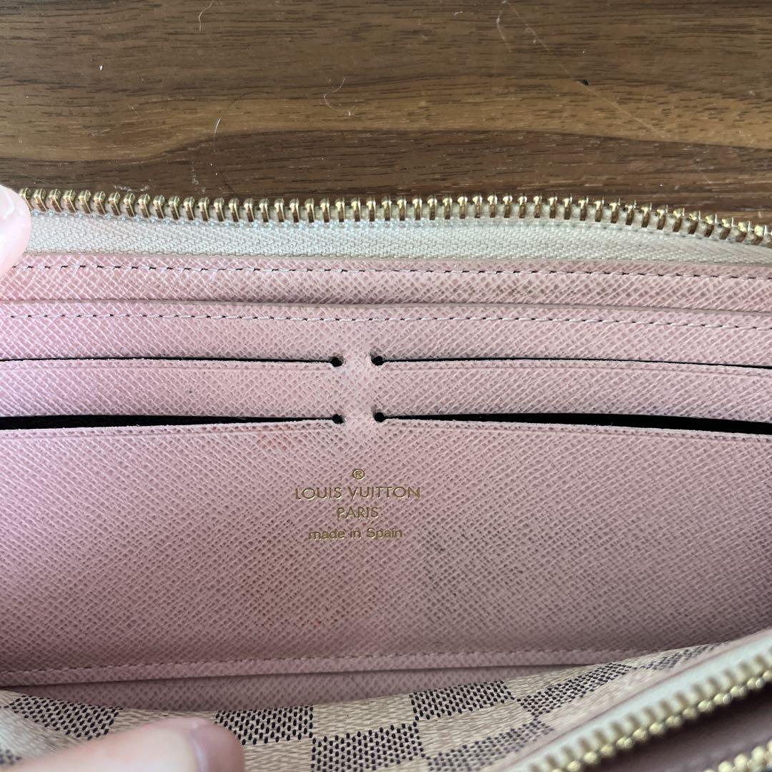 LOUIS VUITTON ダミエ 長財布 アイボリー