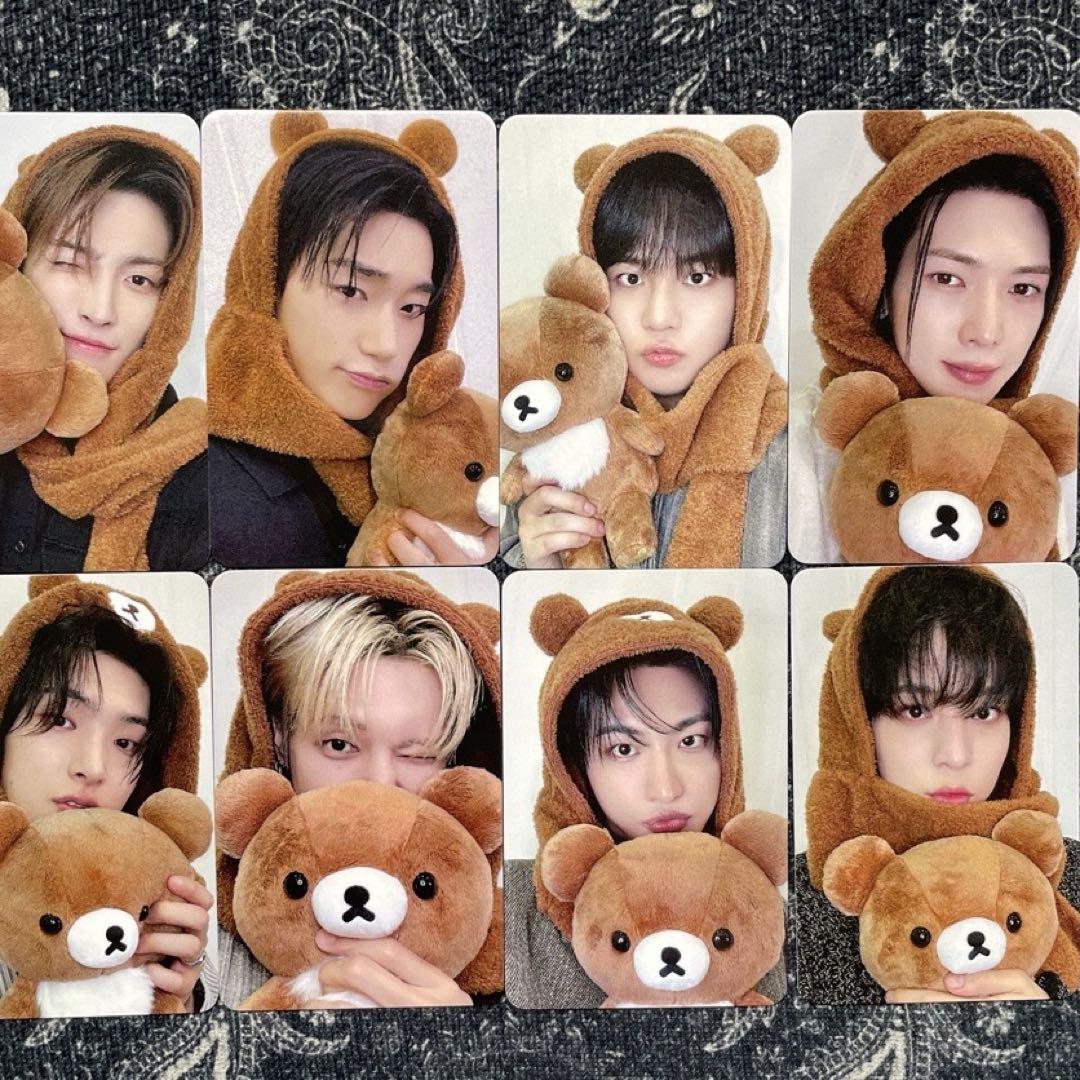 ATEEZ トレカ　hellolive コンプ　リラックマ　フルコンプ　セット