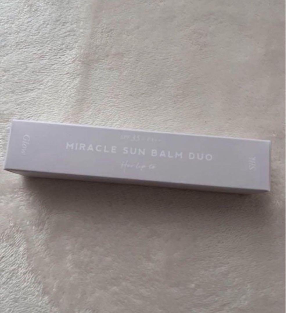 MIRACLE SUN BALM DUO 日焼け止めスティック