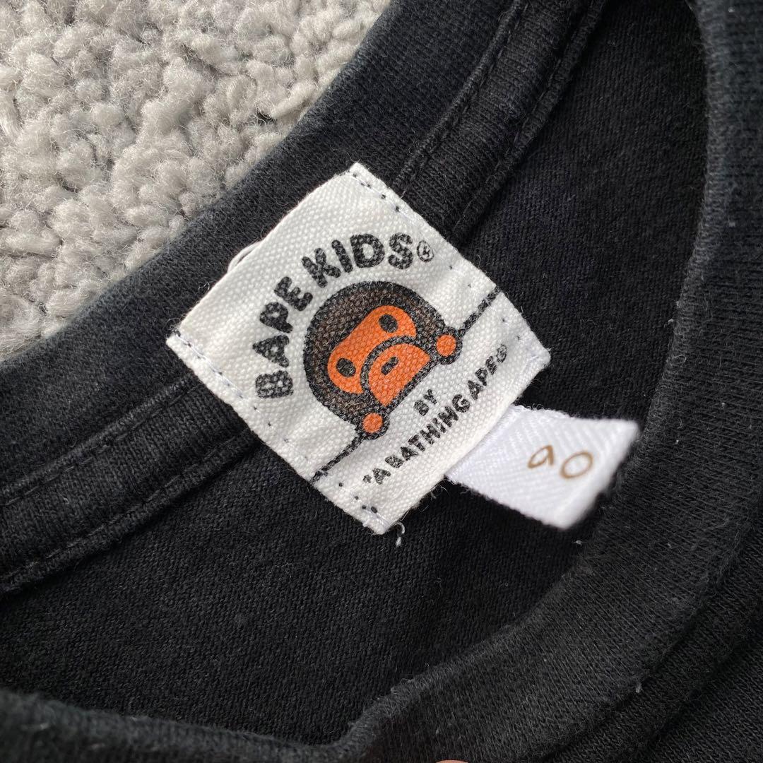 希少品　A BATHING APE  仮面ライダー　コラボ　Tシャツ　キッズ