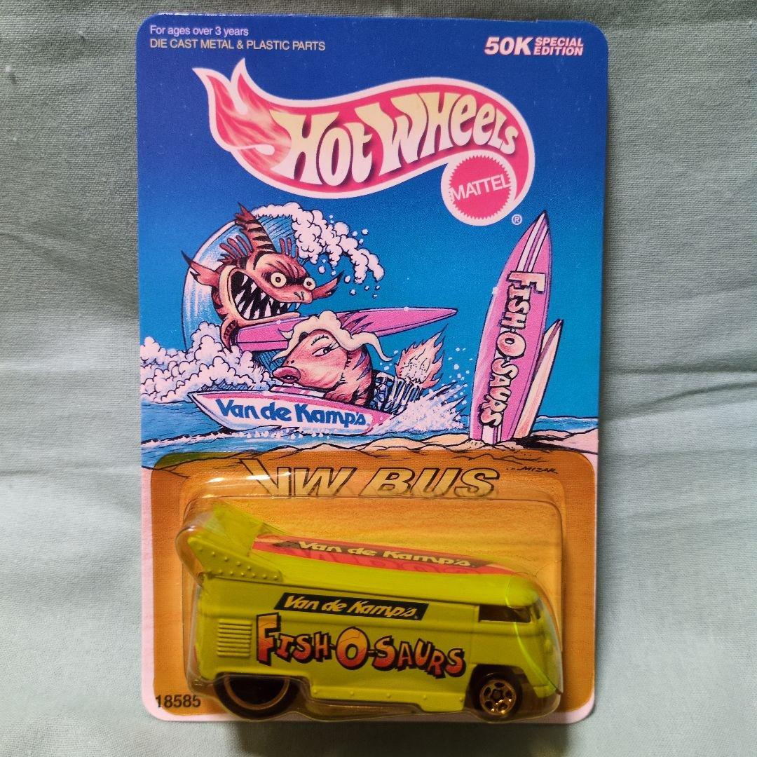ホットウィール　Hot Wheels VW BUS　サーフィン