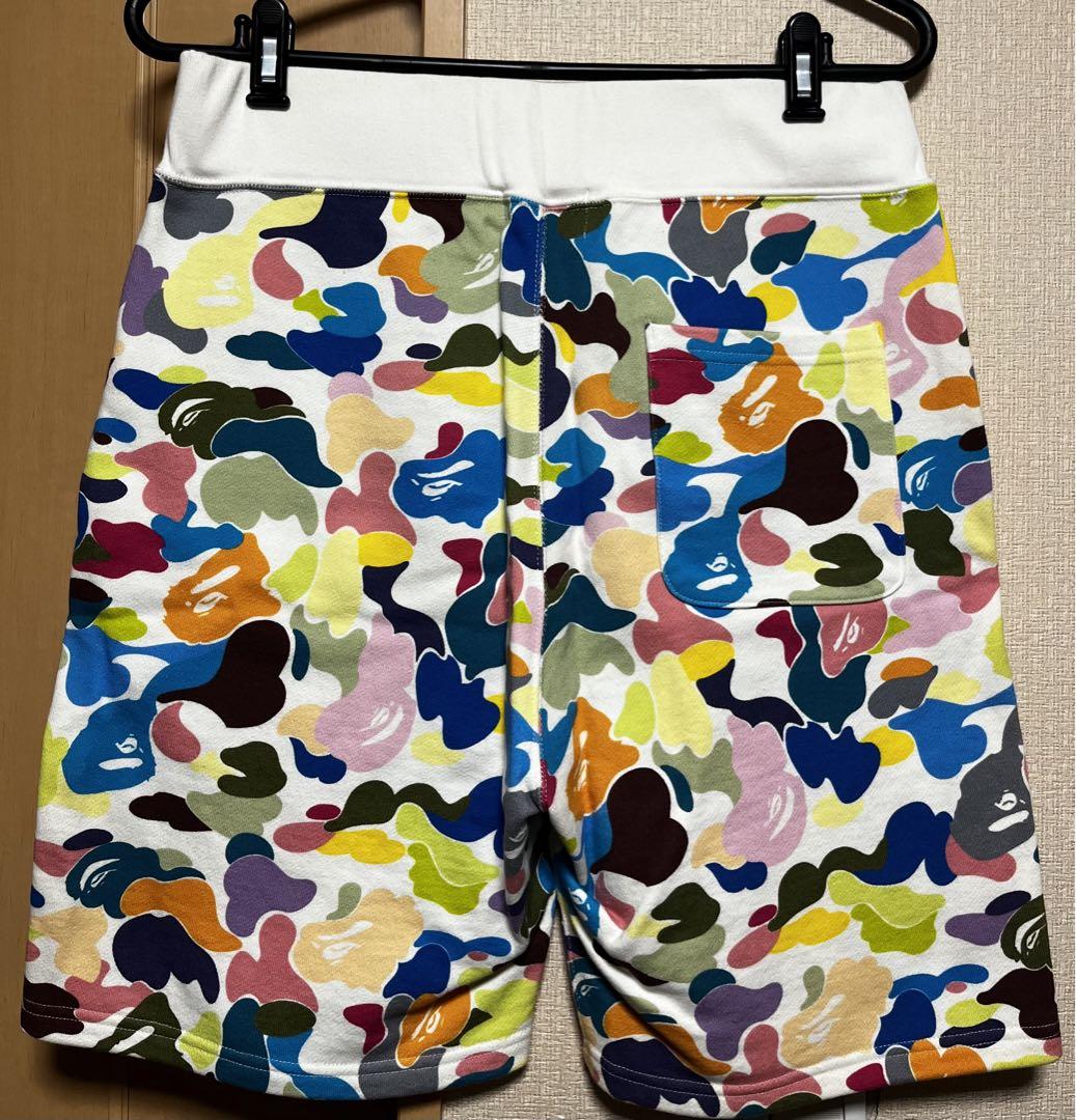A Bathing Ape カモフラージュ シャークショートパンツ L