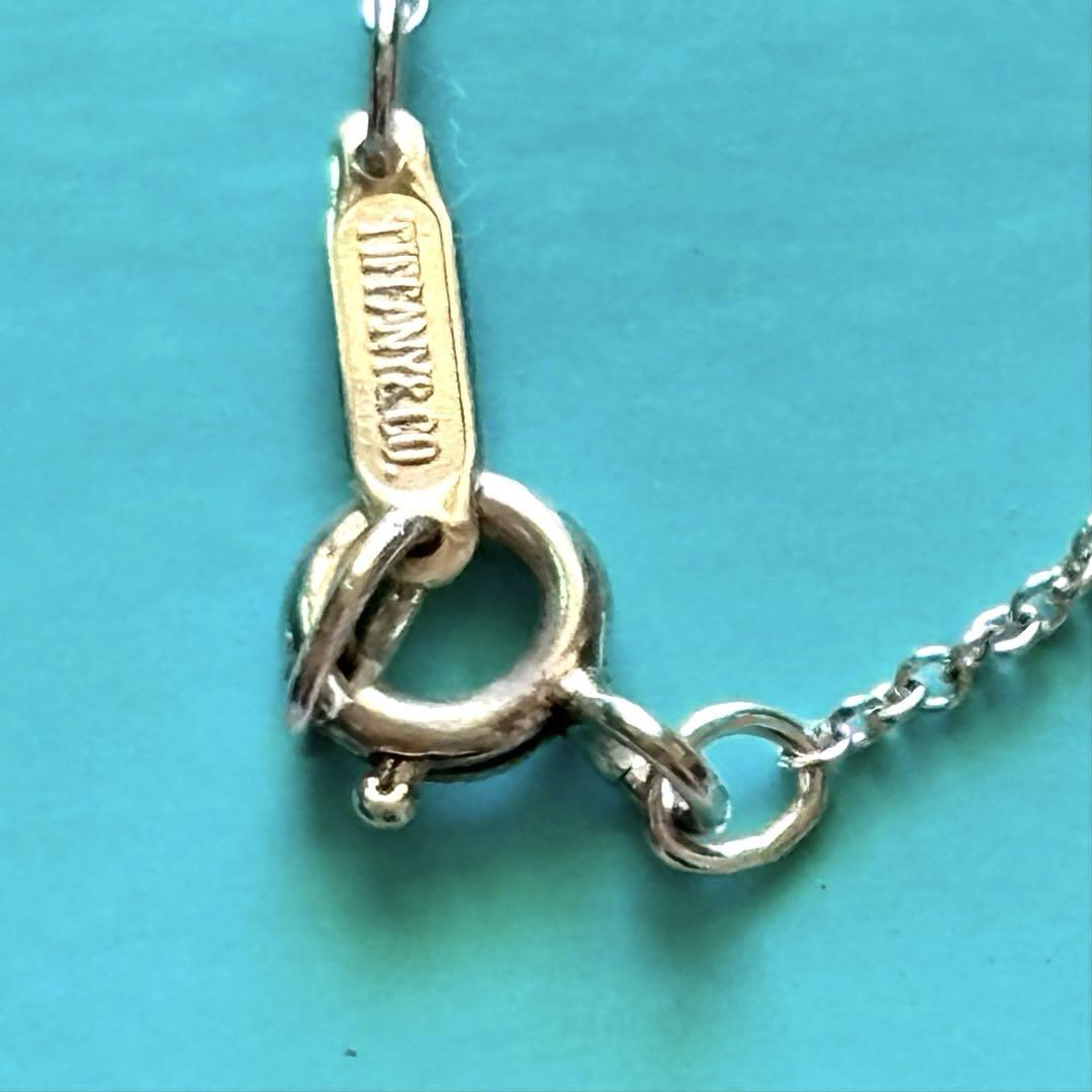 ♥【美品】ティファニー　シグネチャークロスネックレス　k18/Sv925 TIFFANY&Co. ティファニー シグネチャークロス ネックレス 18金