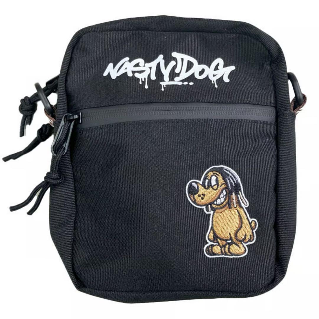 NASTY DOG ナスティードッグ ショルダーポーチ カバン バッグ 鞄 黒