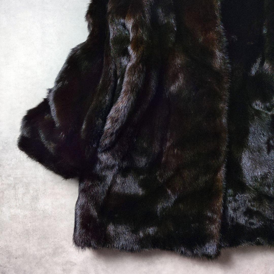 ブラックグラマ BLACK GLAMA ブラックグラマ ミンク コート