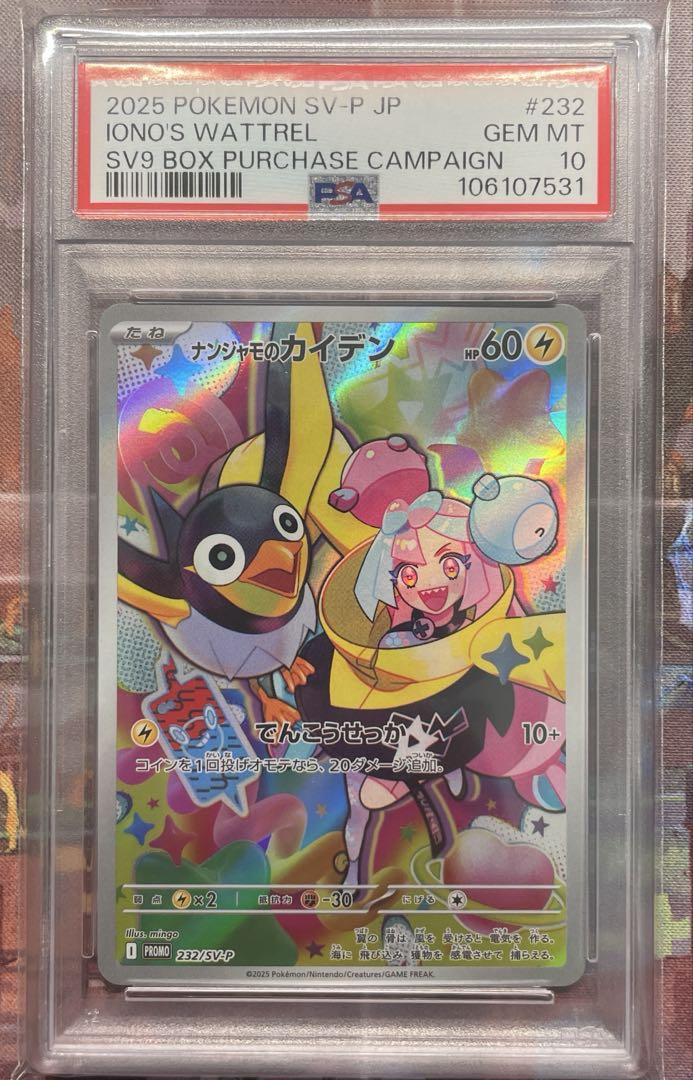 き　ミライドン　コライドン　ナンジャモのカイデン PSA10