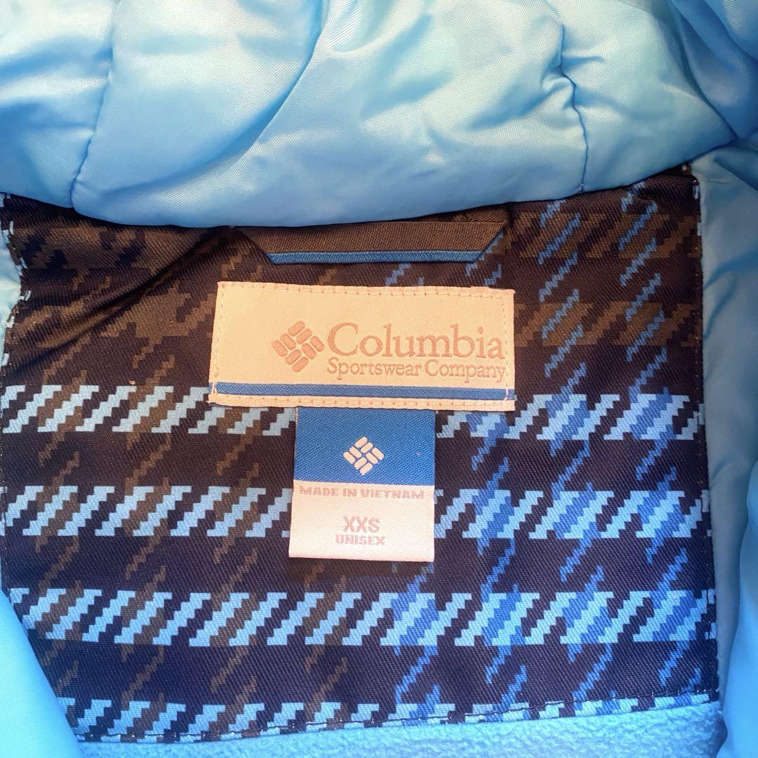 【Columbia】子ども用スキーウェアXXS 青 110サイズ