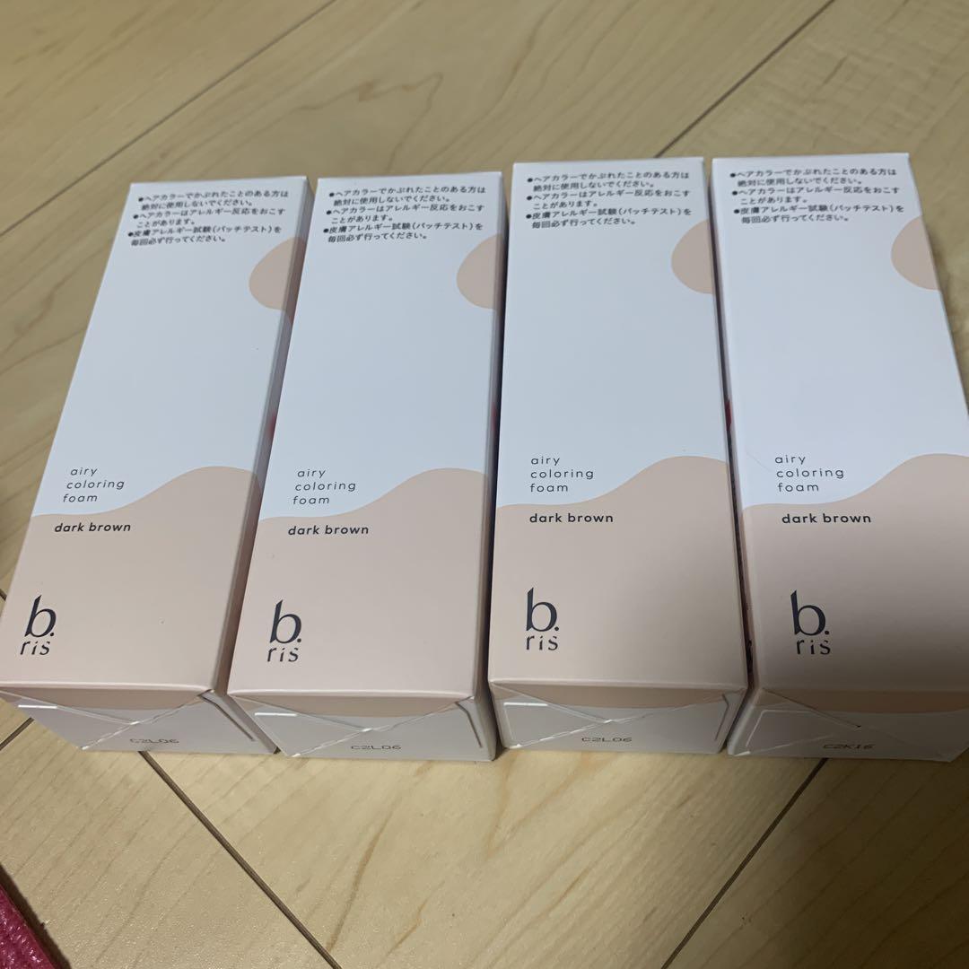 新品未使用:b.ris(ビーリス)白髪染め ダークブラウン Amazon | ビーリス エアリーカラーリングフォーム [ 白髪染め