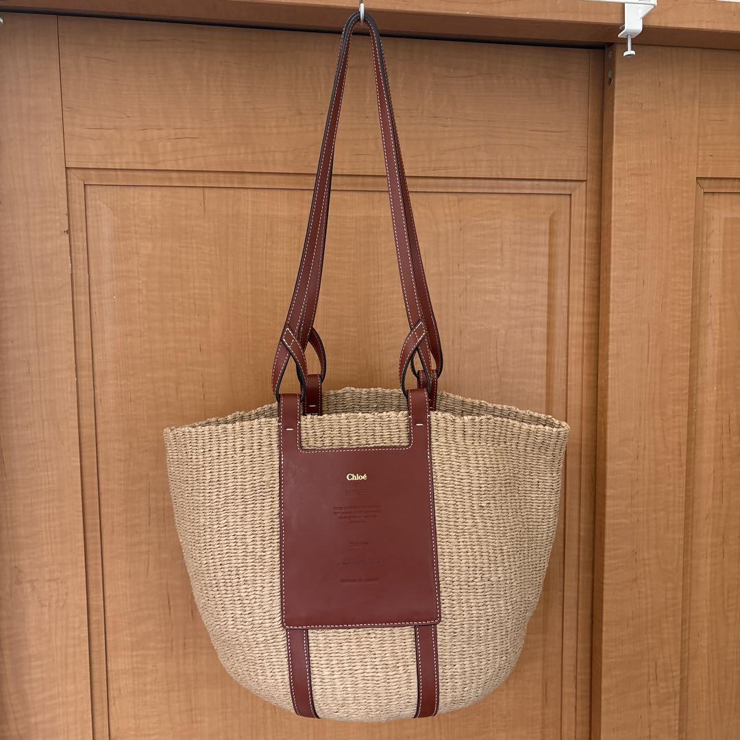 CHLOE ペーパーバスケットバッグ