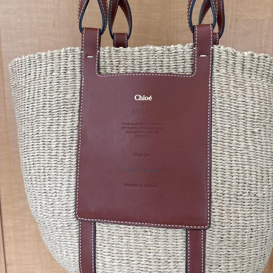CHLOE ペーパーバスケットバッグ