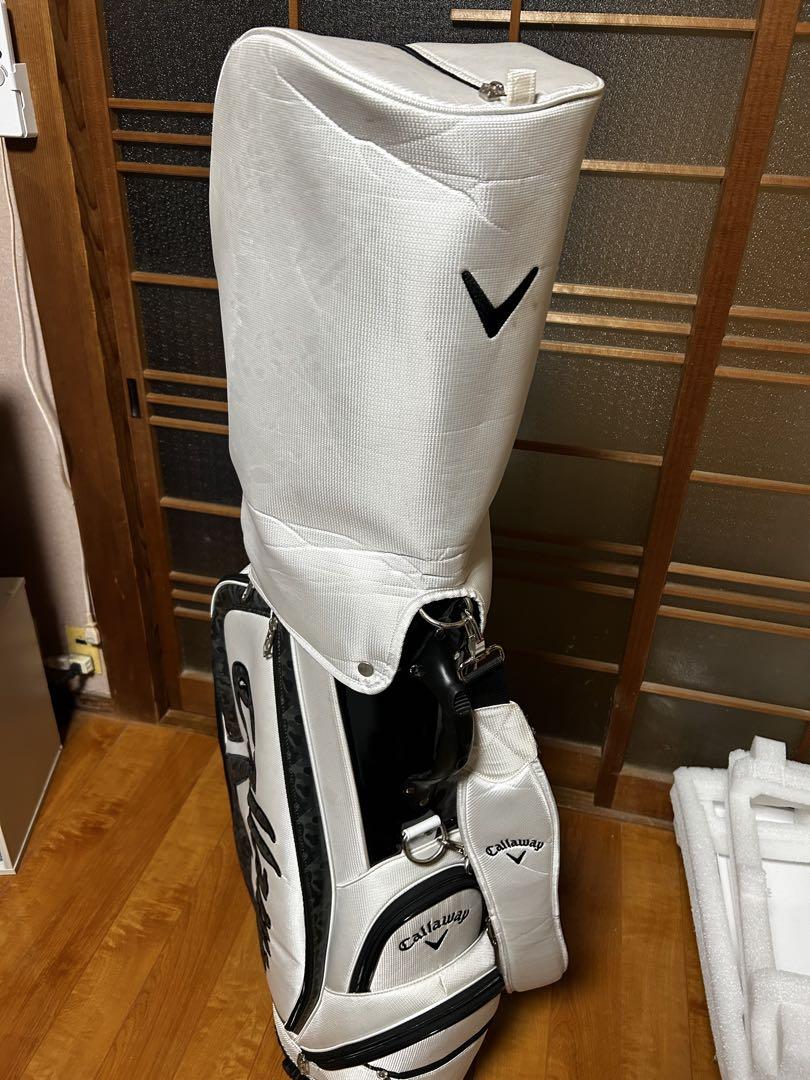 Callaway キャディバッグ ホワイト/カモ 練習用バック付き